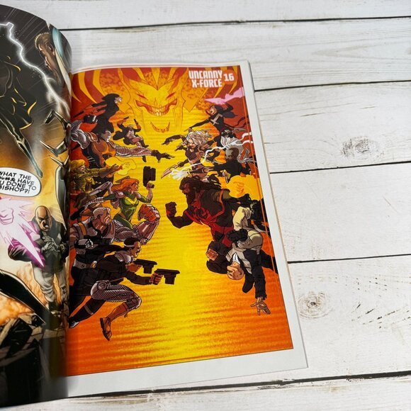 Cable and X-Force Vendetta TPB Marvel NOW! Graphic Novel Hopeless Sandoval 2014 - Picture 8 of 9